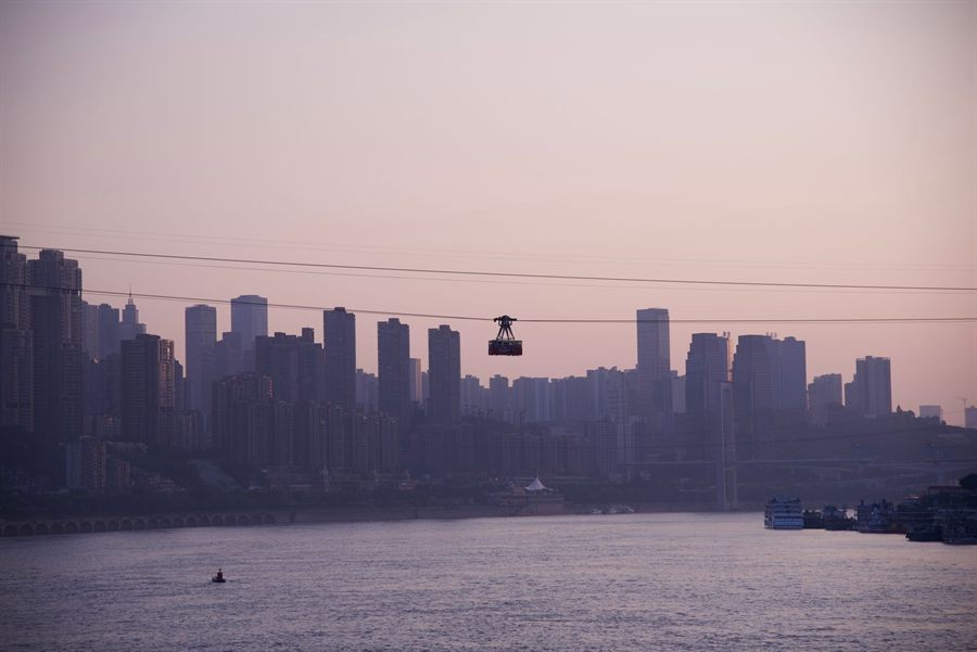 Yangtze cableway in Chongqing